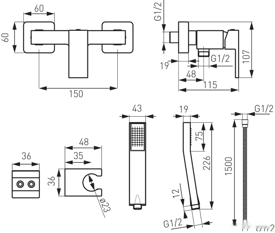 Смеситель Ferro Zicco BZI77 Смеситель Ferro Zicco BZI77