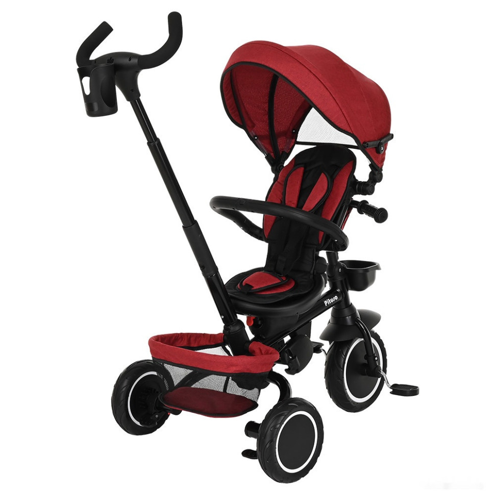 Детский велосипед Pituso Elite Plus (темно-красный) Детский велосипед Pituso Elite Plus (темно-красный)