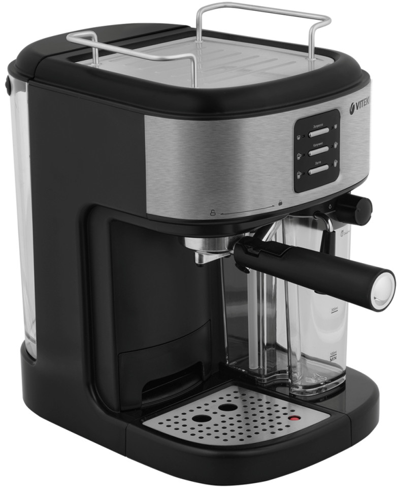 Рожковая помповая кофеварка Vitek VT-8489 Рожковая помповая кофеварка Vitek VT-8489