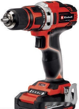 Дрель-шуруповерт Einhell TE-CD 18/40-1 Li 4513939 (с 2-мя АКБ, кейс)