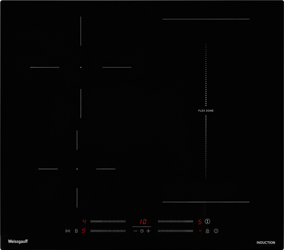Варочная панель Weissgauff HI 643 BSCM Flex Варочная панель Weissgauff HI 643 BSCM Flex