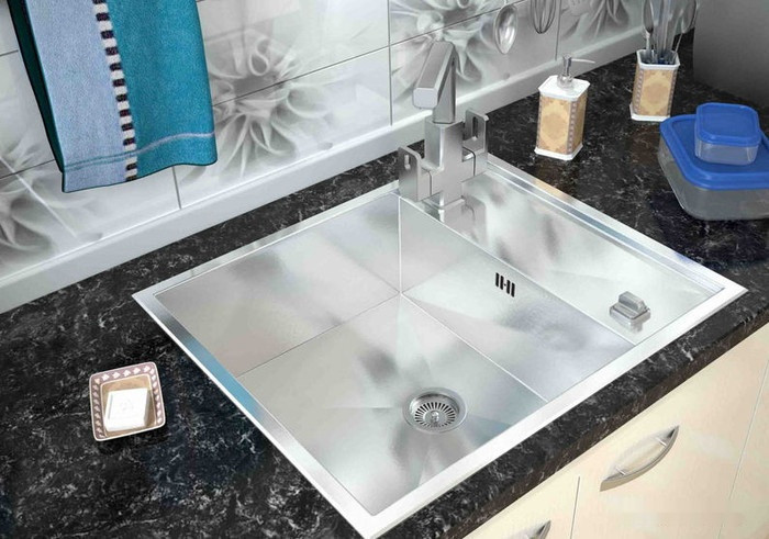 Кухонная мойка Zorg Steel Hammer SH X 6050 DIVA Кухонная мойка Zorg Steel Hammer SH X 6050 DIVA