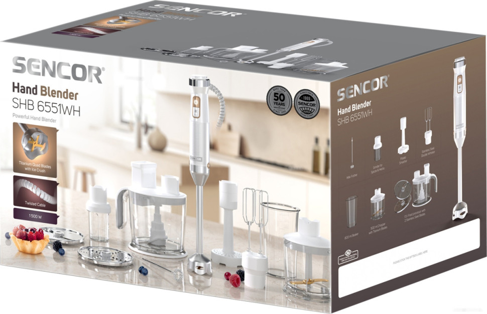 Блендер Sencor SHB 6551WH Блендер Sencor SHB 6551WH