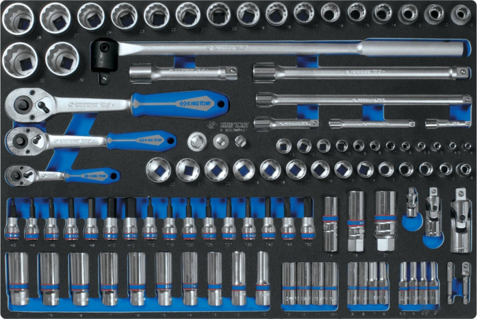Универсальный набор инструментов King Tony 9-9003MRV01 (103 предмета)