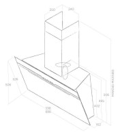 Вытяжка Elica MAJESTIC BL/A/90