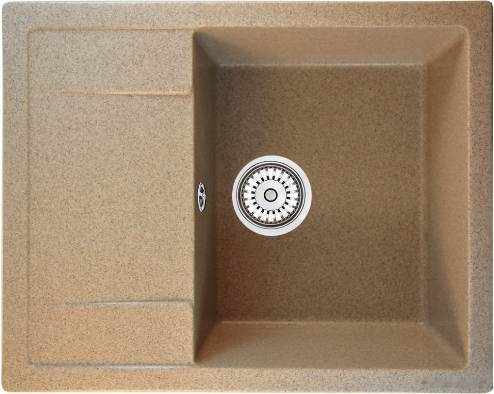 Кухонная мойка Berge BR-6502 (песочный матовый)