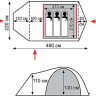Палатка Tramp Cave 3 (V2)