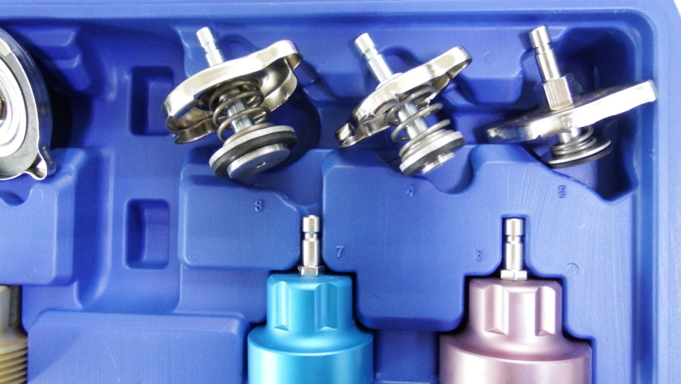 Опрессовка систем охлаждения AE&T TA-G1022 (21 пр.) Опрессовка систем охлаждения AE&T TA-G1022 (21 пр.)