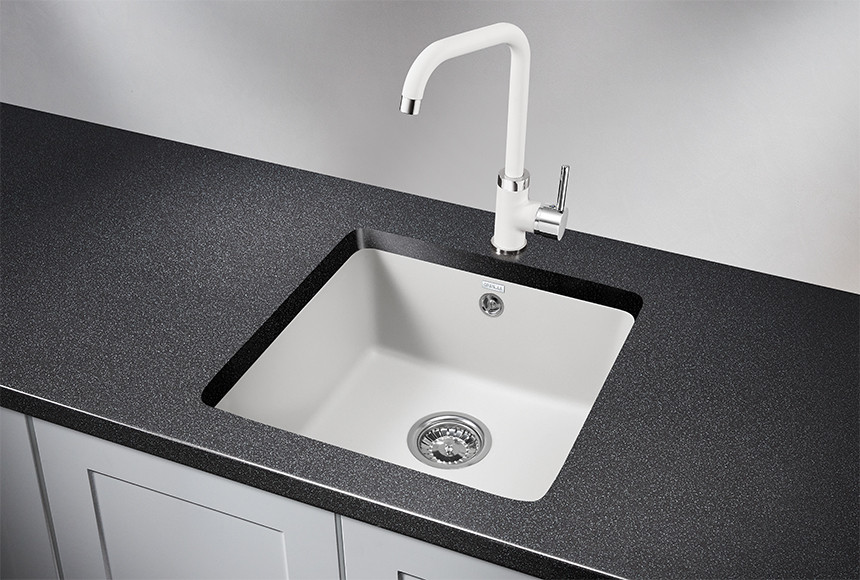 Кухонная мойка Granula 3801 арктик (белый) Кухонная мойка Granula 3801 арктик (белый)