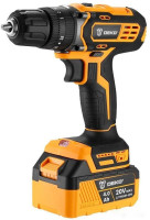 Ударная дрель-шуруповерт Deko DKCD20 Impact 063-4420 (с 2-мя АКБ, кейс)