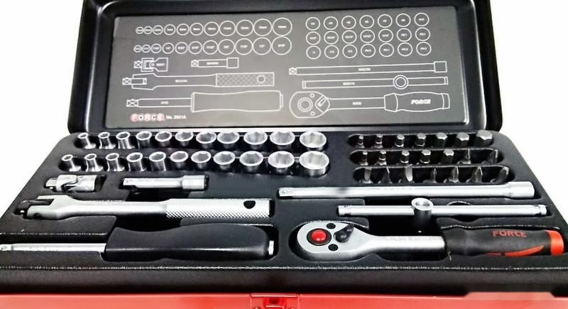 Универсальный набор инструментов FORCE 2501A (50 предметов) Универсальный набор инструментов FORCE 2501A (50 предметов)