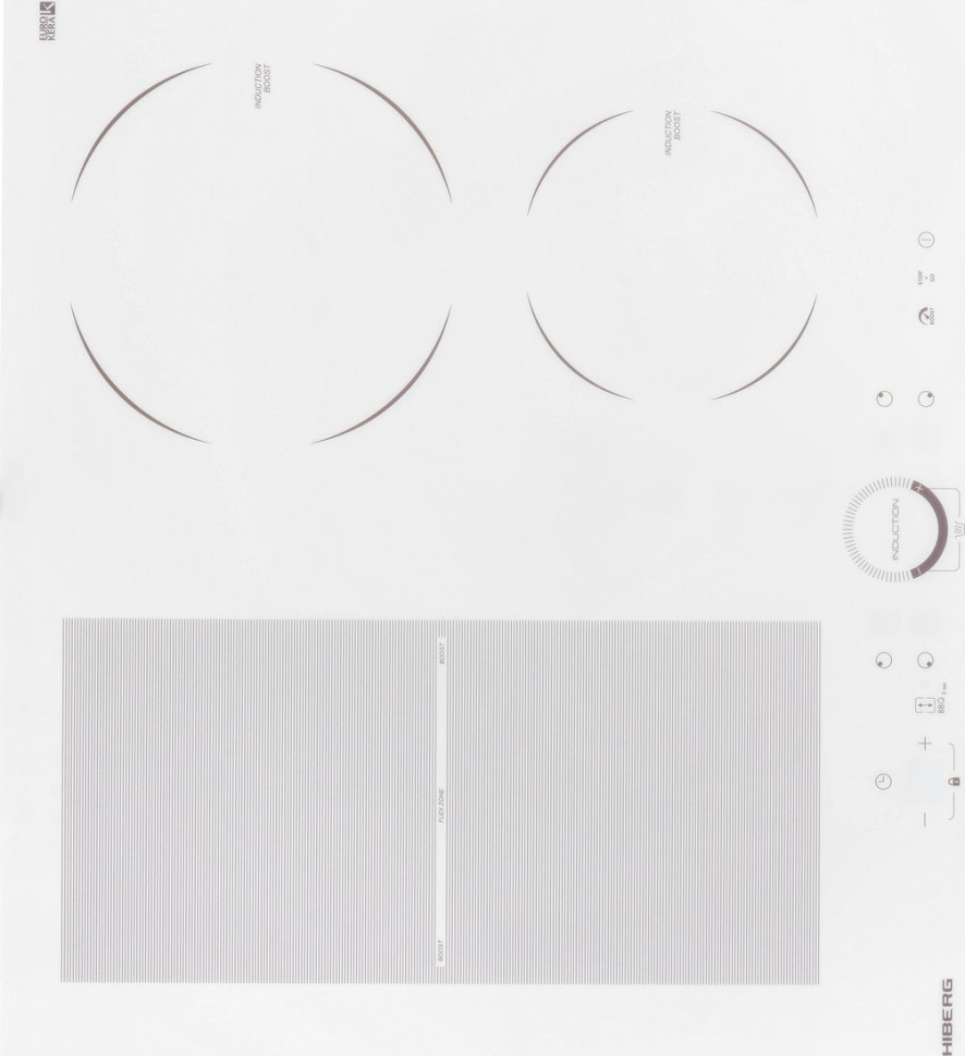 Варочная панель HIBERG i-MS 6049 W Варочная панель HIBERG i-MS 6049 W