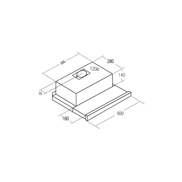 Вытяжка CATA TF 3600 WH Вытяжка CATA TF 3600 WH