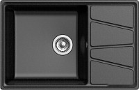 Кухонная мойка GranFest GF-V-780L (черный)