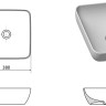 Умывальник Ravak UNI 380 S Slim Умывальник Ravak UNI 380 S Slim