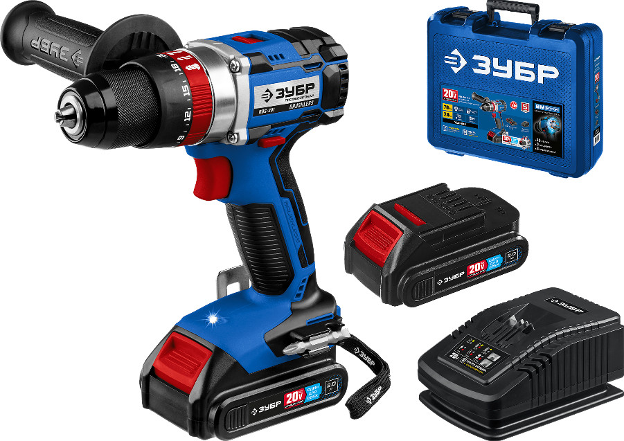 Дрель-шуруповерт ЗУБР DBS-201-22