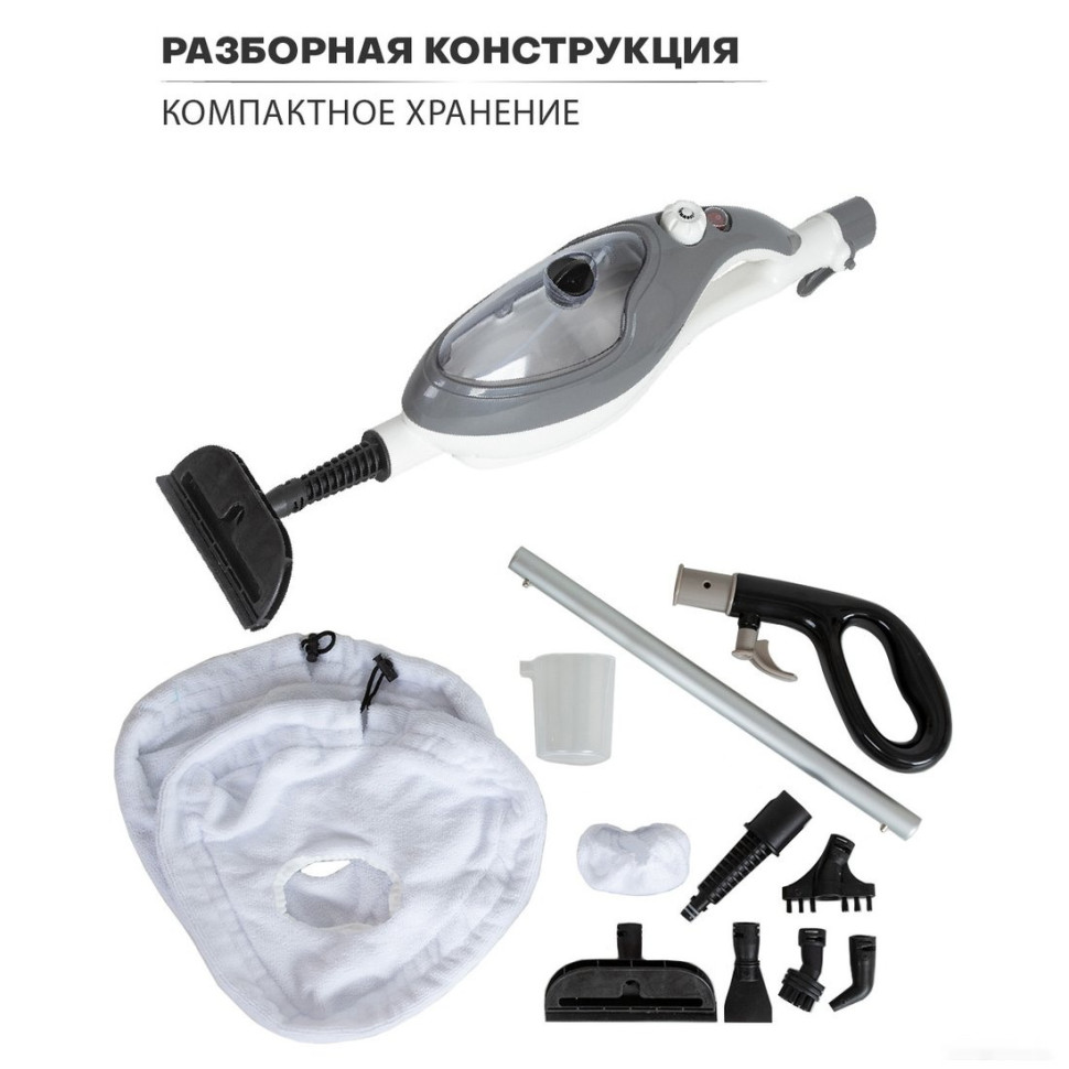 Паровая швабра Pioneer MS1510UV Ice Mist Паровая швабра Pioneer MS1510UV Ice Mist