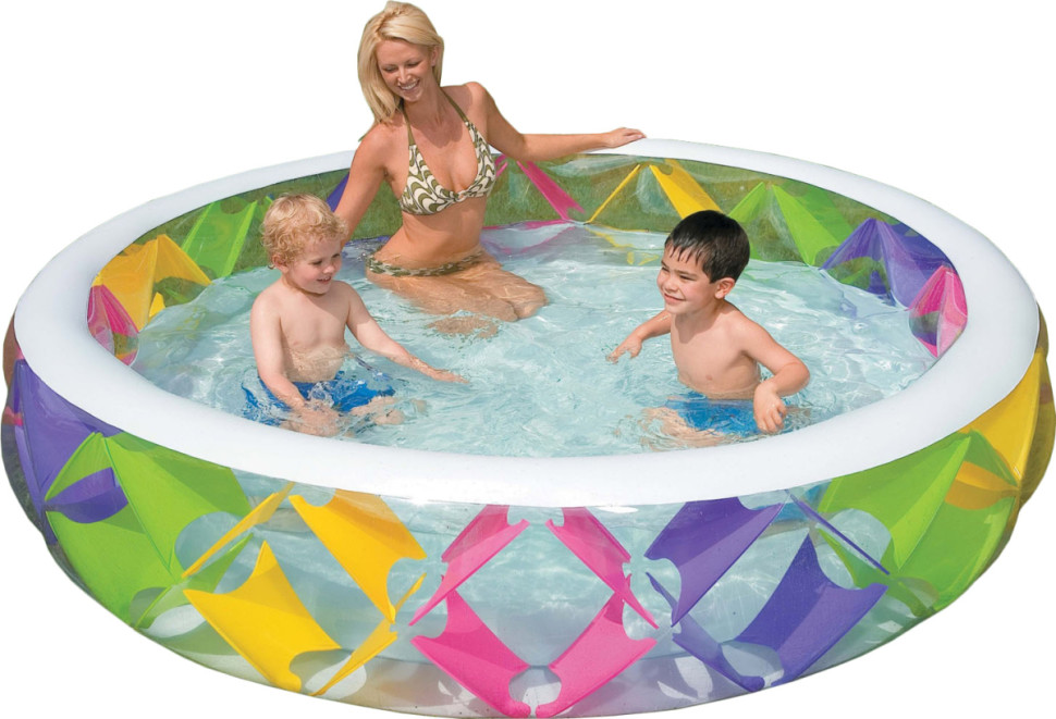 Бассейн INTEX Swim Center Pinwheel 229х56 (56494)