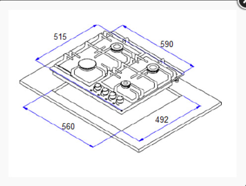 Варочная панель Weissgauff HGG 641 WEB Варочная панель Weissgauff HGG 641 WEB