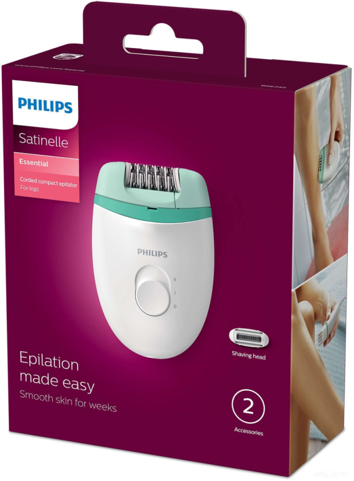 Эпилятор Philips BRE245/00 Эпилятор Philips BRE245/00