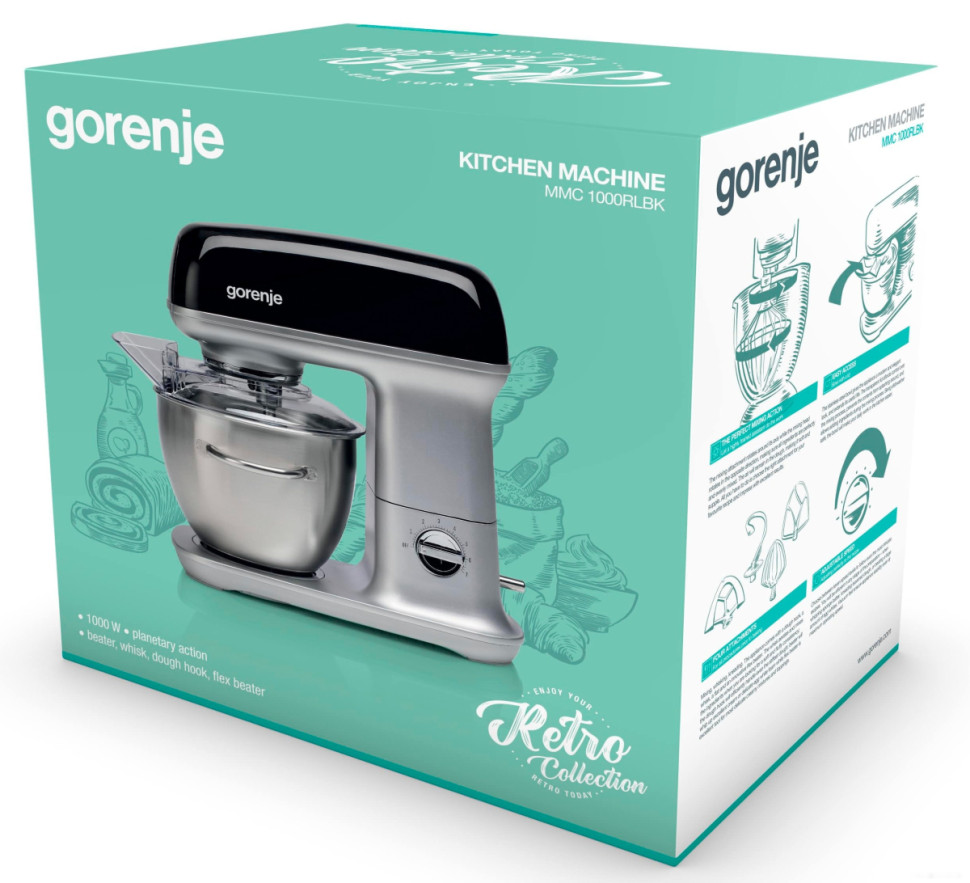 Кухонный комбайн Gorenje MMC1000RLBK Кухонный комбайн Gorenje MMC1000RLBK