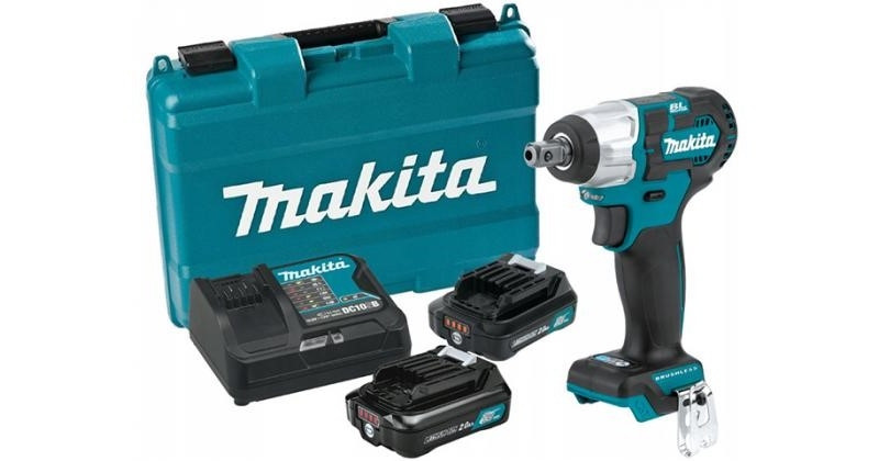 Ударный гайковерт Makita TW161DWAE (с 2-мя АКБ, кейс) Ударный гайковерт Makita TW161DWAE (с 2-мя АКБ, кейс)
