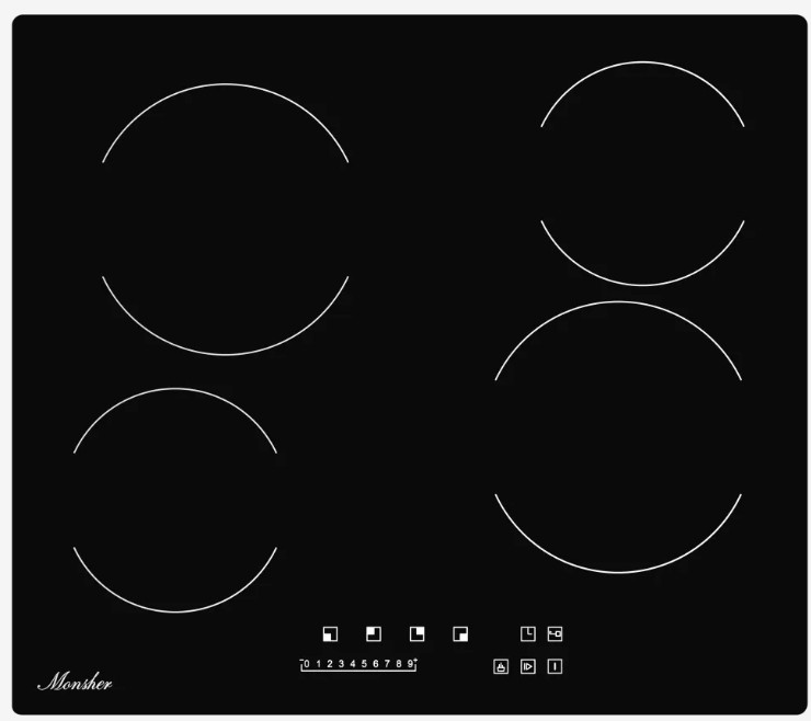 Варочная панель Monsher MHE 6002 Варочная панель Monsher MHE 6002