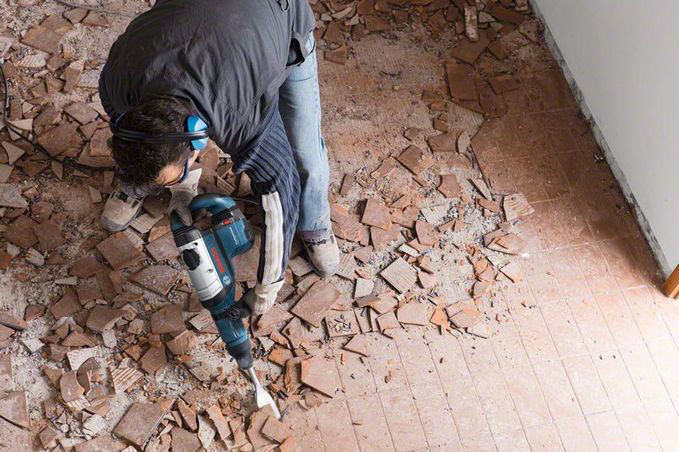 Электрический отбойный молоток Bosch GSH 7 VC Электрический отбойный молоток Bosch GSH 7 VC