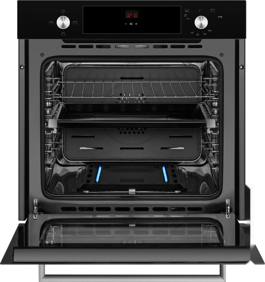 Духовой шкаф Weissgauff WGO 706 D Black Glass Духовой шкаф Weissgauff WGO 706 D Black Glass