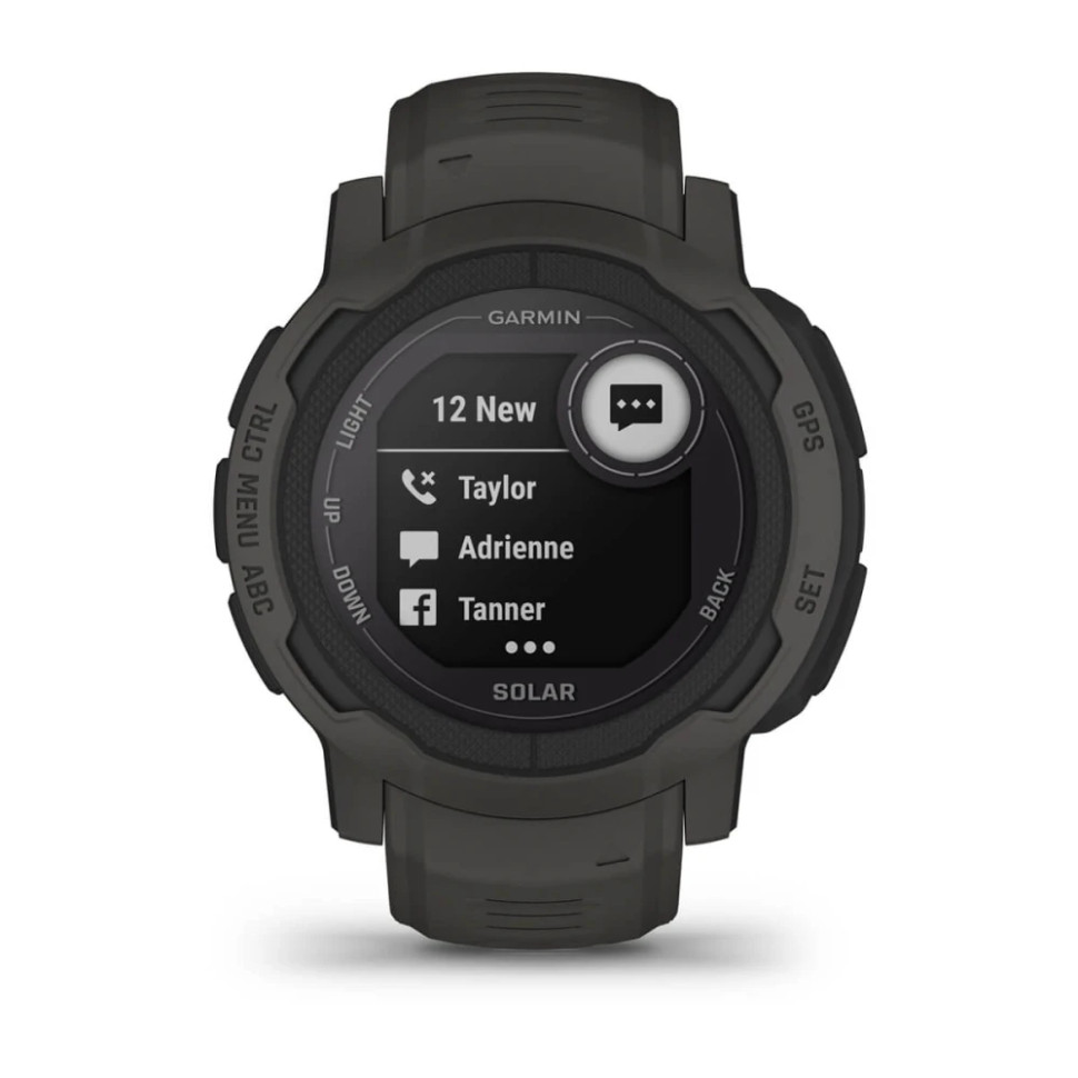 Умные часы Garmin Instinct 2S Solar (графит)