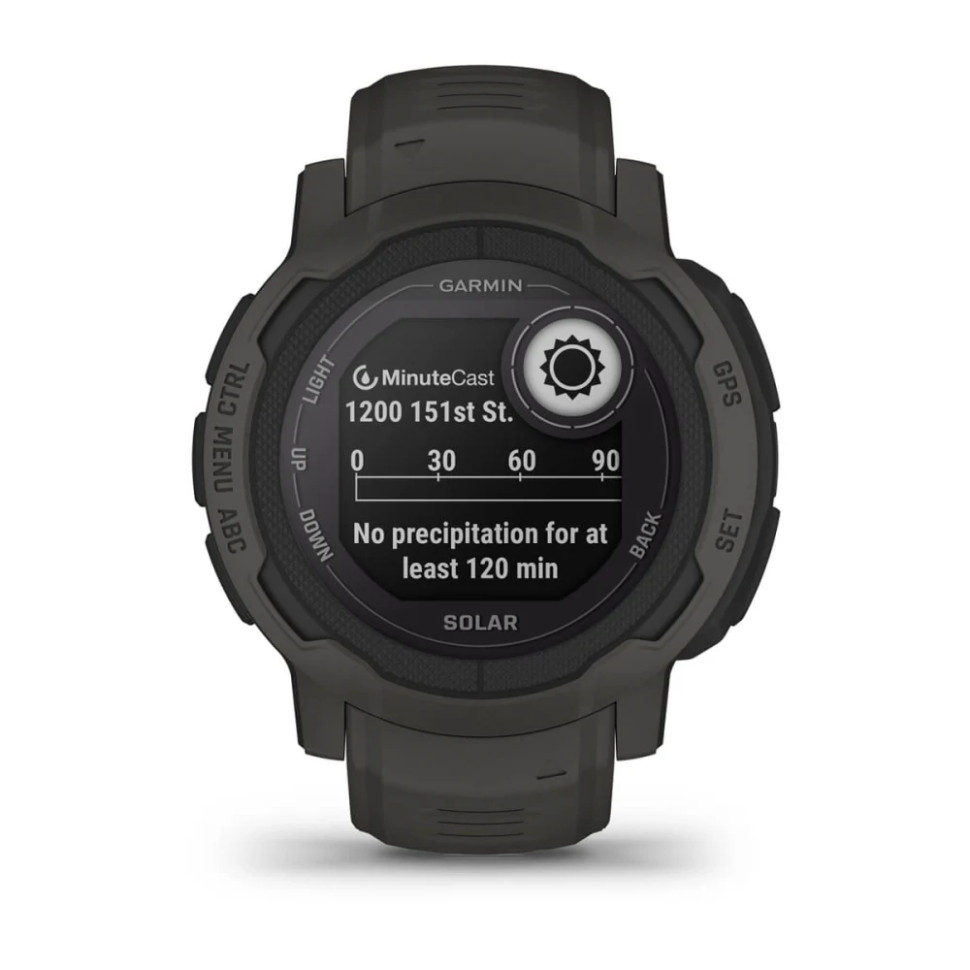 Умные часы Garmin Instinct 2S Solar (графит)