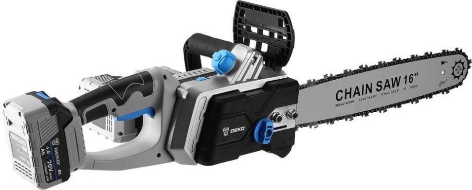 Аккумуляторная пила Deko DKCHS 40 PRO 083-2002 (с 2-мя АКБ) Аккумуляторная пила Deko DKCHS 40 PRO 083-2002 (с 2-мя АКБ)