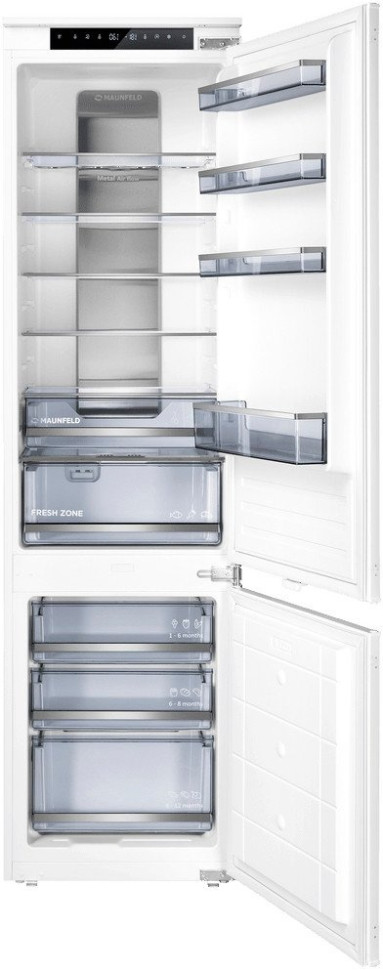 Холодильник Maunfeld MBF19354NFWGR Lux Холодильник Maunfeld MBF19354NFWGR Lux
