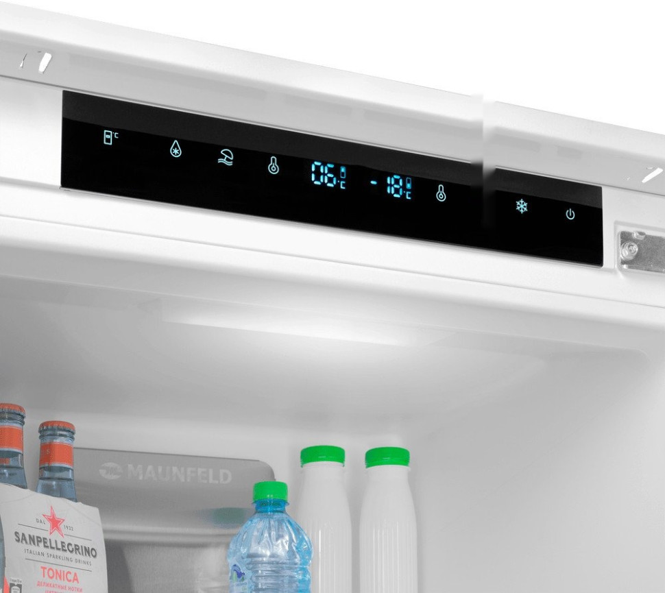 Холодильник Maunfeld MBF19354NFWGR Lux Холодильник Maunfeld MBF19354NFWGR Lux