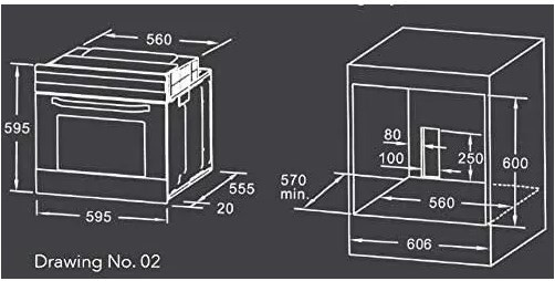 Духовой шкаф Midea 65DAE40139 Духовой шкаф Midea 65DAE40139