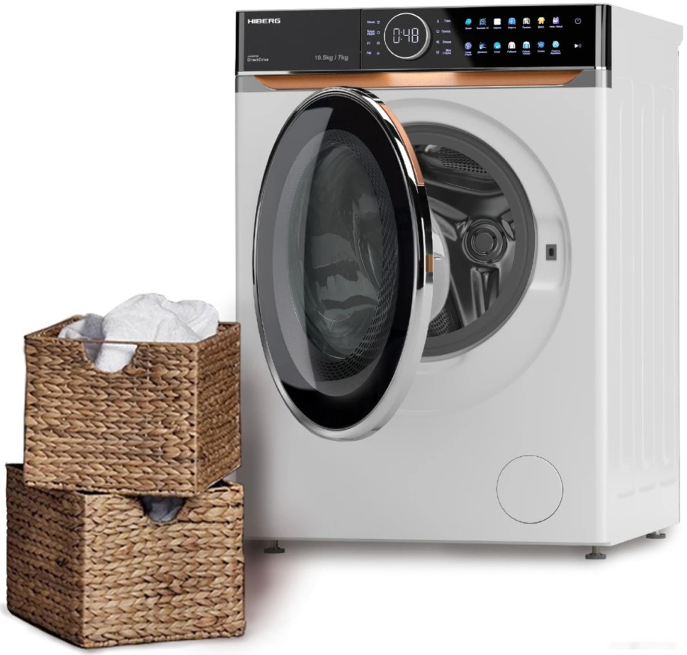 Стиральная машина HIBERG i-DDQ10 10714 W