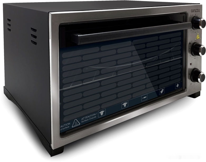 Мини-печь Ginzzu HOT-132 gray Мини-печь Ginzzu HOT-132 gray