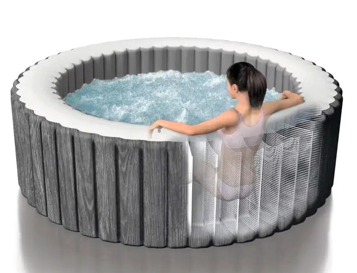 Бассейн INTEX Bubble Massage Deluxe 28440 (196x71) Бассейн INTEX Bubble Massage Deluxe 28440 (196x71)