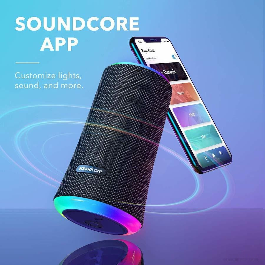 Портативная акустика Anker SoundCore Flare 2 (черный)