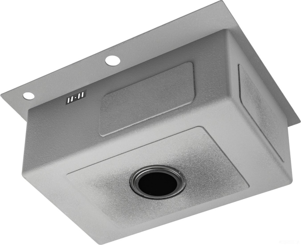 Кухонная мойка Saniteco 6045 Nano (с сифоном, дозатором и коландером) Кухонная мойка Saniteco 6045 Nano (с сифоном, дозатором и коландером)