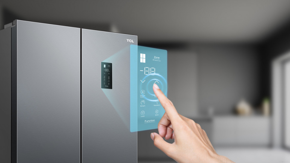 Четырёхдверный холодильник TCL RP466CXF0LV