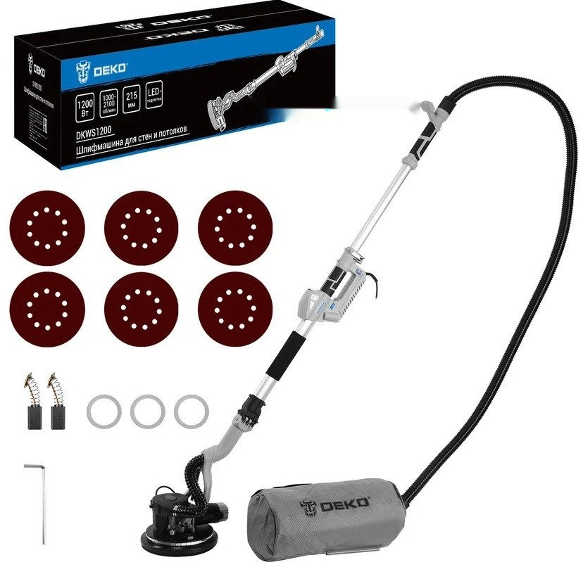 Шлифовальная машина Deko DKWS1200 085-1061
