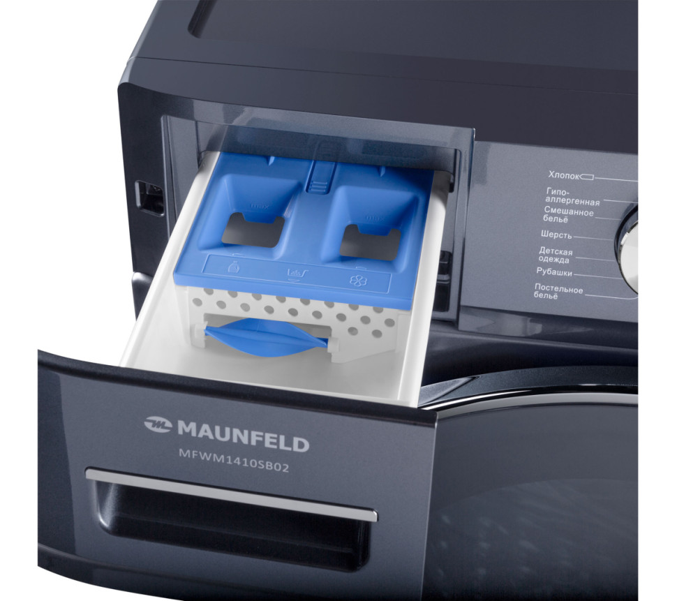 Стиральная машина Maunfeld MFWM1410SB02 Стиральная машина Maunfeld MFWM1410SB02