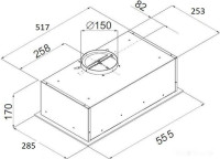Вытяжка Ciarko Ultra 60 (белый)