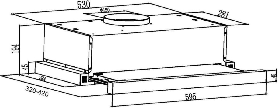 Вытяжка Schtoff TF-5260 GWH (белый) Вытяжка Schtoff TF-5260 GWH (белый)