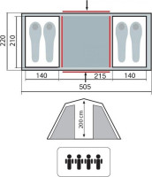 Палатка Tramp Brest 4 v2 (песочный)