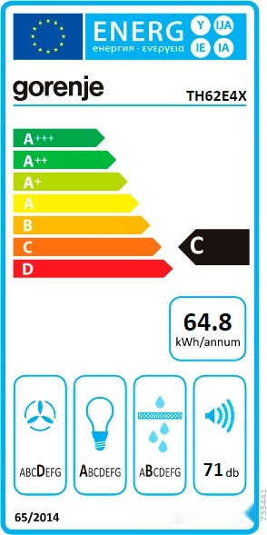 Вытяжка Gorenje TH62E4X