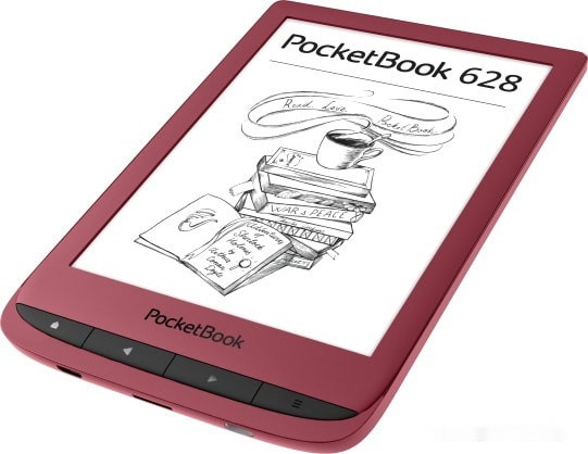 Электронная книга PocketBook 628 (красный) Электронная книга PocketBook 628 (красный)