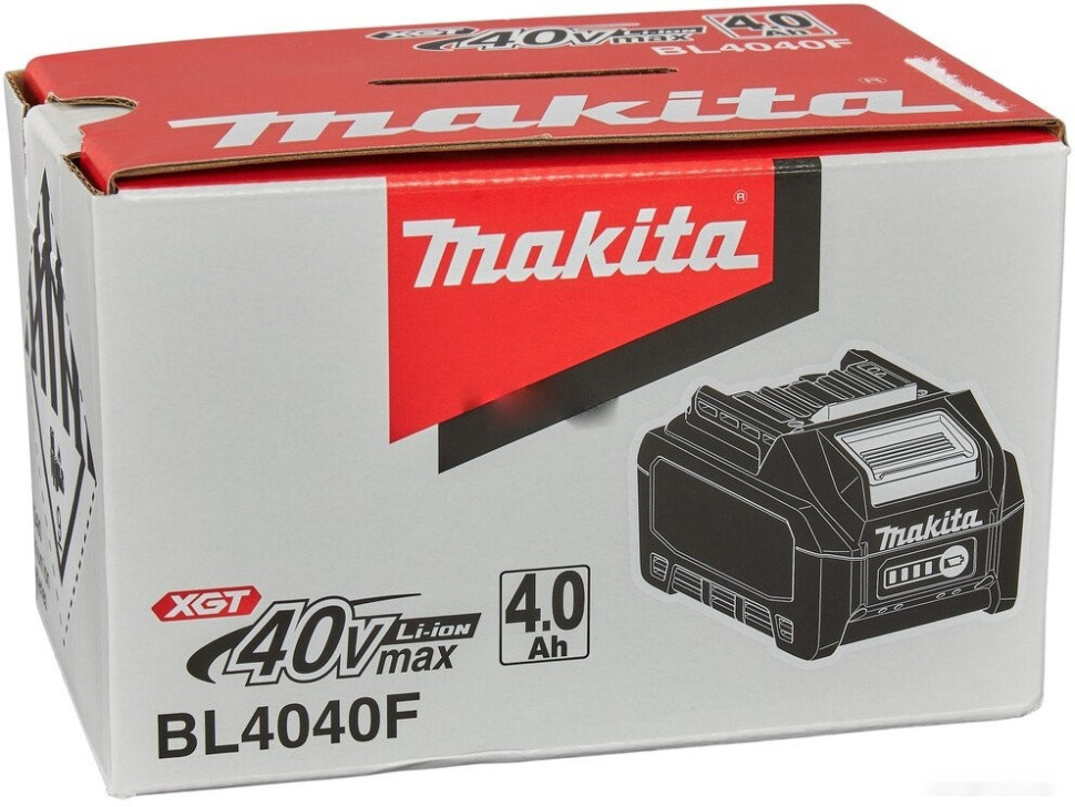 Аккумулятор для инструмента Makita BL4040F 1910N6-8 (40В/4.0 Ah) Аккумулятор для инструмента Makita BL4040F 1910N6-8 (40В/4.0 Ah)
