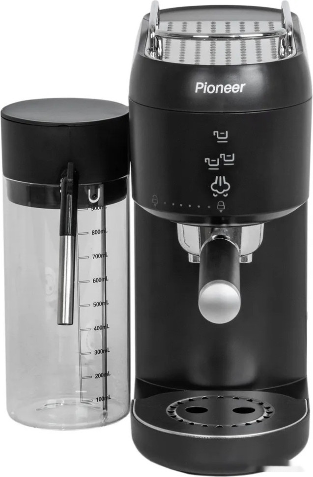 Рожковая кофеварка Pioneer CMA019 (черный) Рожковая кофеварка Pioneer CMA019 (черный)